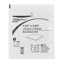 Load image into Gallery viewer, Ferris Manufacturing Silver Foam Dressing PolyMem® Silver 4-1/4 X 4-1/4 Inch Square Sterile #1044
