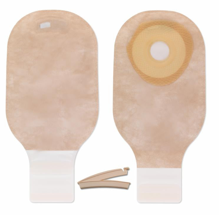 Hollister Colostomy Pouch Premier™ 88425 One-Piece System 12 Inch Length 1 Inch Stoma Drainable