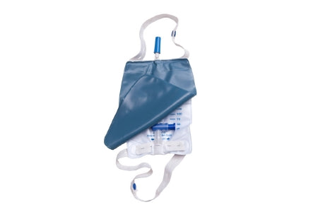 Urinary Drain Bag SteriGear® Fig Leaf® NonReturn Valve Sterile 1000 mL Vinyl