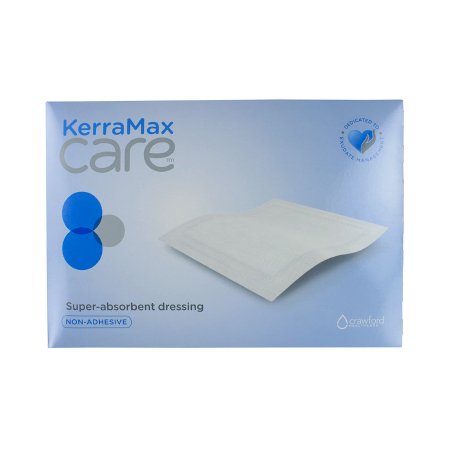 Super Absorbent Dressing KerraMax Care® 8 X 9 Inch Nonwoven Rectangle ...