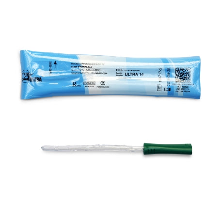 Urethral Catheter Cure Ultra® Straight Tip Lubricated PVC 14 Fr. 6 Inch