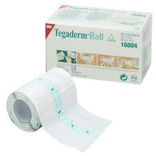 Load image into Gallery viewer, Transparent Film Dressing 3M™ Tegaderm™ 4 Inch X 11 Yard 2 Tab Delivery Roll NonSterile #16004

