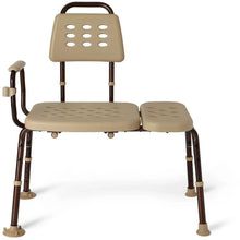 Load image into Gallery viewer, Medline Transfer Bench with Microban, 350 lb. Capacity, 350 lb. Capacity,  #MDS86960ELMBH
