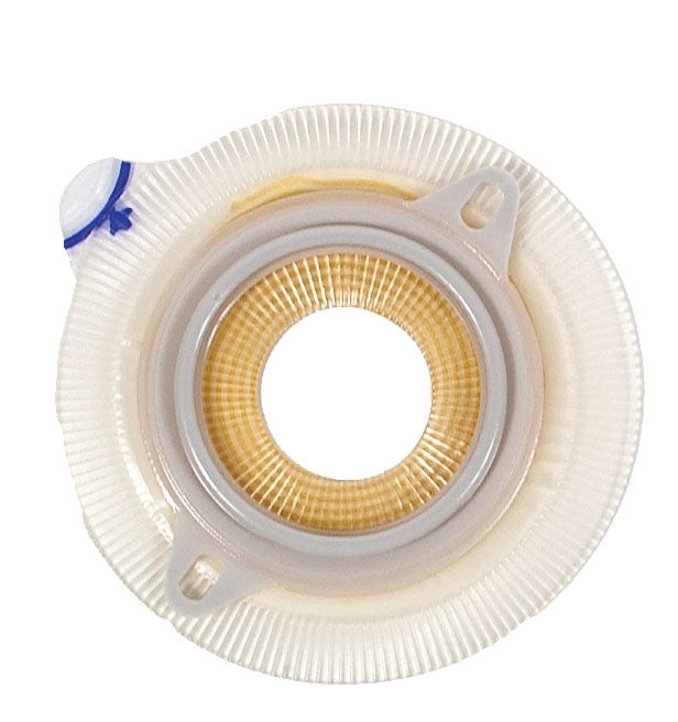 Coloplast Ostomy Barrier 14282 Assura® Xpro Trim to Fit, Extra Extended Wear Silicone Based Adhesive 50 mm Flange Red Code System Synthetic Resin 3/4 to 1-1/4 Inch Opening