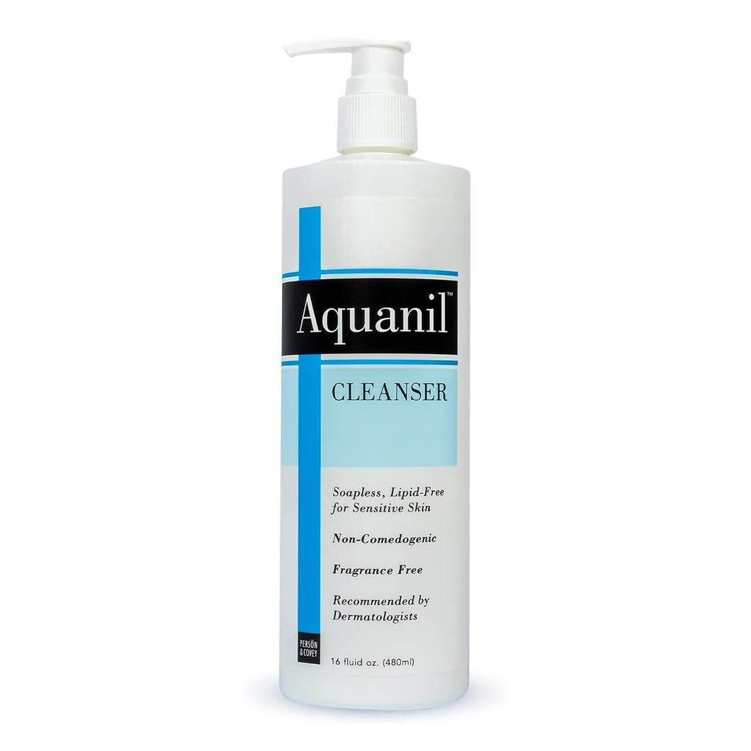 Facial Cleanser Aquanil® Liquid 16 oz. Pump Bottle Unscented