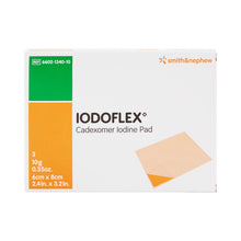 Load image into Gallery viewer, Smith &amp; Nephew Iodophor Impregnated Dressing Iodoflex™ Pad Rectangle 2-1/8 X 3 Inch Sterile #6602134010

