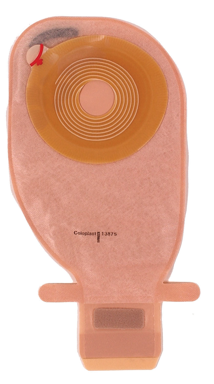 Coloplast Ostomy Pouch Assura® EasiClose™ 14106 One-Piece System 11 Inch Length, Maxi Convex, Trim to Fit 5/8 to 1-11/16 Inch Stoma Drainable