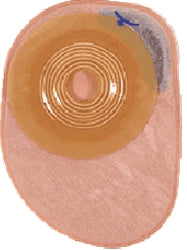 Coloplast Ostomy Pouch Assura® 14445 One-Piece System 8-1/2 Inch Length, Maxi Convex Light, Trim to Fit 3/4 to 1-3/4 Inch Stoma Closed End