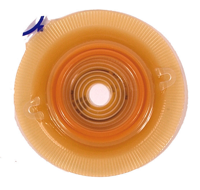 Coloplast Ostomy Barrier 14263 Assura® Trim to Fit, Standard Wear Pectin Based Adhesive 60 mm Flange Blue Code System Synthetic Resin 3/4 to 1-3/4 Inch Opening