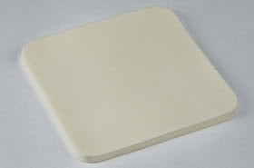 Antimicrobial Foam Dressing Kendall™ AMD 2 X 2 Inch Sterile