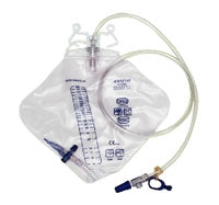 Urinary Drain Bag AMSure® Anti-Reflux Valve Sterile 2000 mL Vinyl