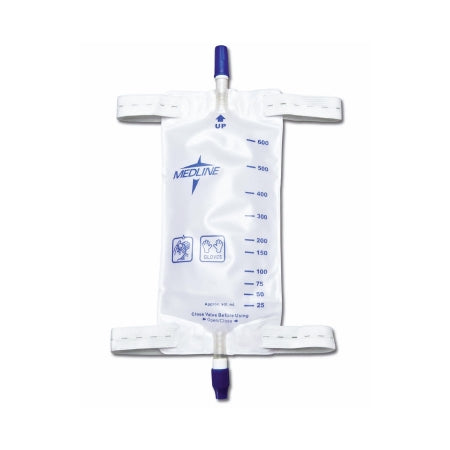 Urinary Leg Bag® Anti-Reflux Valve Sterile 600 mL Vinyl