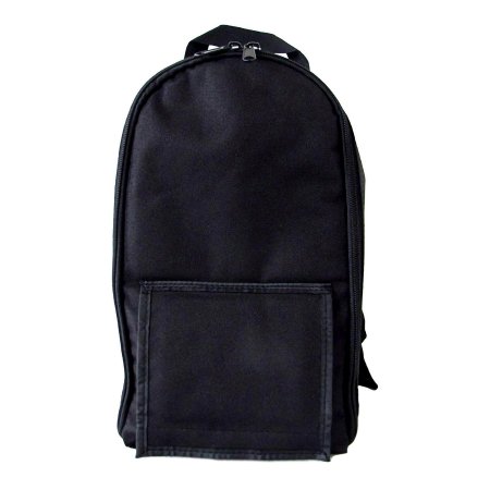 Feeding Pump Backpack Black, Pump Pocket, Outside View Window, Solution Wrap, Support Straps, 2 X 8 X 13 Inch