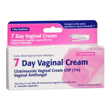 Load image into Gallery viewer, Vaginal Antifungal 1% Strength Cream 1.5 oz. Tube #51672200306
