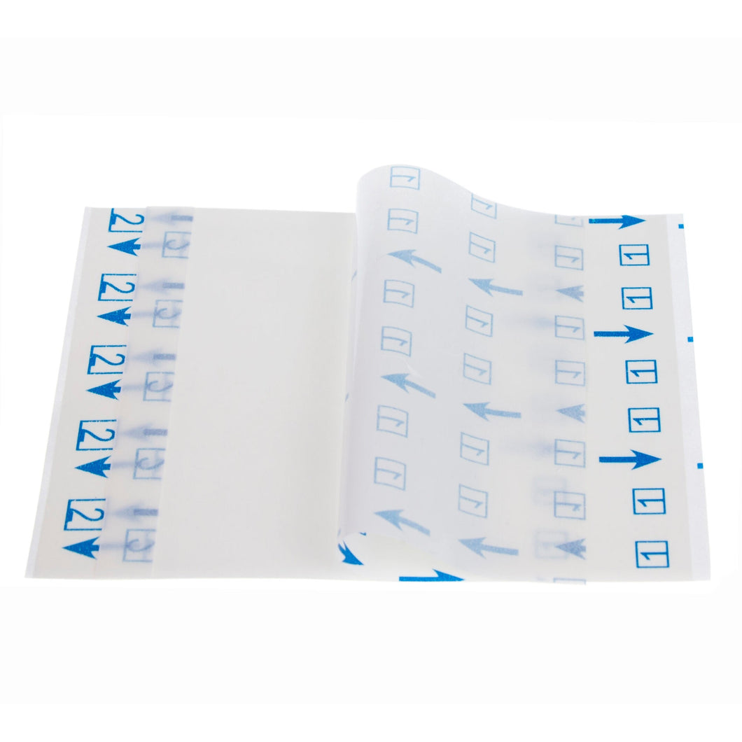 Transparent Film Dressing DermaView™ 4 X 5 Inch 2 Tab Delivery Rectangle Sterile #00251E