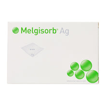 Load image into Gallery viewer, Molnlycke Silver Alginate Dressing Melgisorb® Ag 4 X 4 Inch Square Sterile #255100
