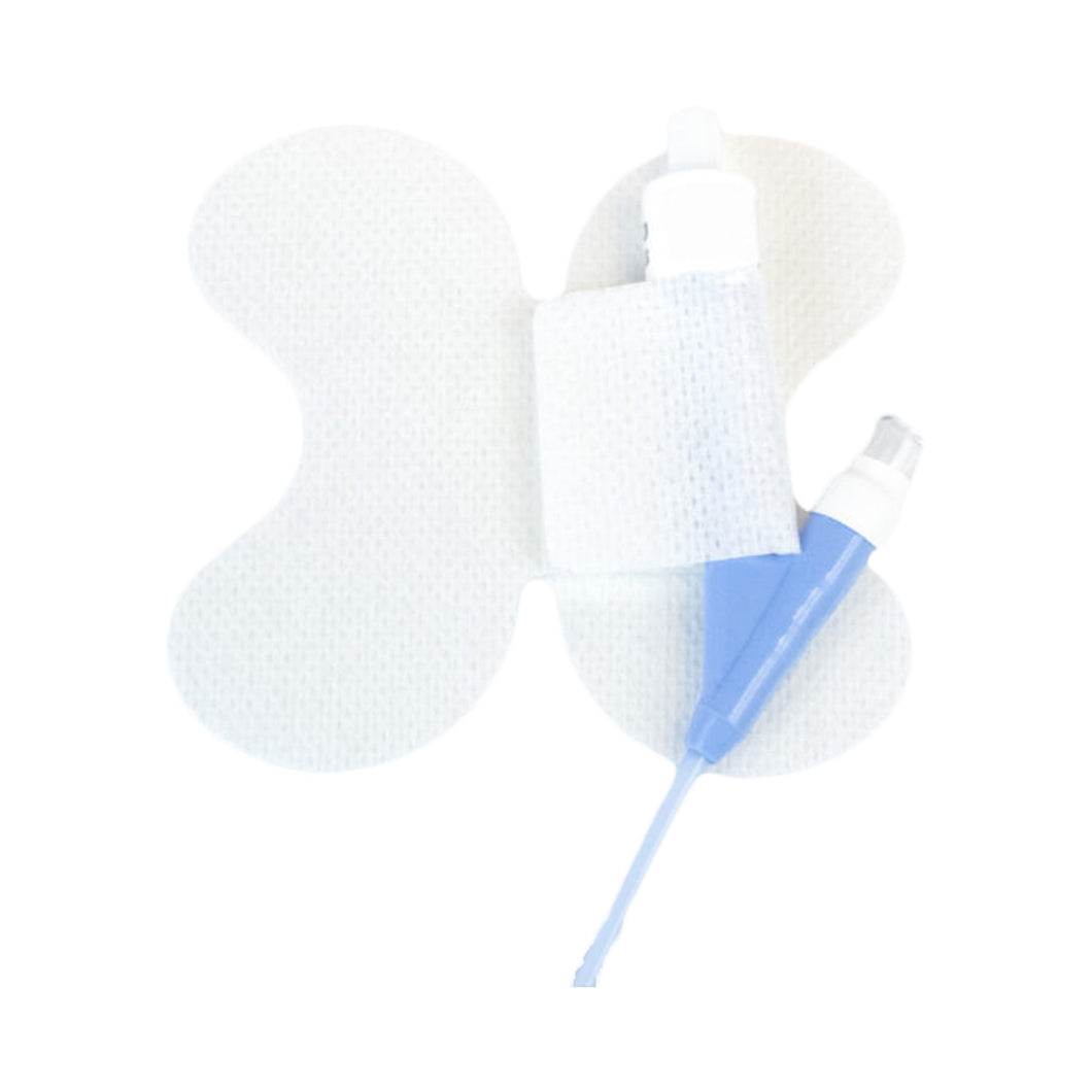 M.C. Johnson Catheter Tube Holder Cath-Secure Plus® 2-1/2 Inch Long Tab, Butterfly Base #5445-6
