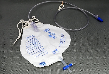 Urinary Drain Bag AMSure® Anti-Reflux Valve Sterile 2000 mL Vinyl