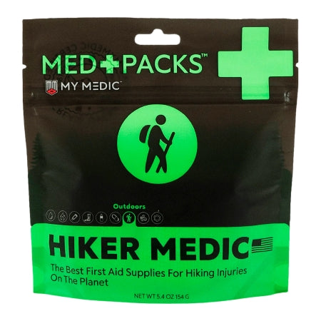 First Aid Kit My Medic™ MED PACKS Hiker Medic Plastic Pouch