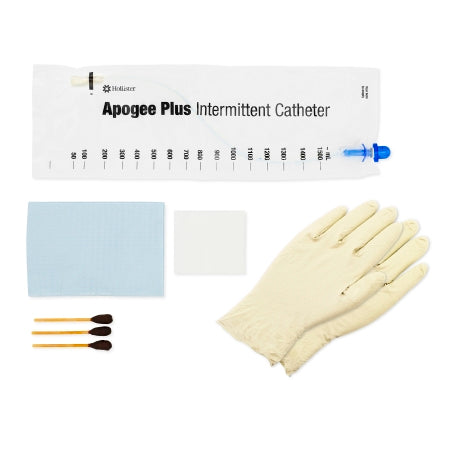 Intermittent Catheter Tray Apogee® Closed System / Firm Tip 12 Fr. Without Balloon