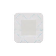 Load image into Gallery viewer, DermaRite Industries Foam Dressing BorderedFoam® 4 X 4 Inch With Border Waterproof Backing Nonacrylic Adhesive Square Sterile #00298E
