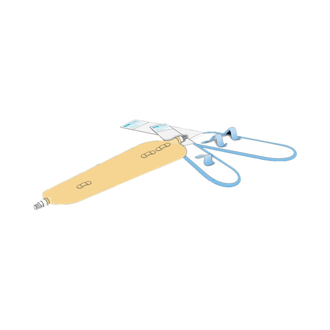 Urocare Urinary Leg Bag Urocare® Short-Wide Anti-Reflux Valve NonSterile 769 mL Latex #8526