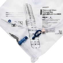 Load image into Gallery viewer, McKesson Urinary Drain Bag Anti-Reflux Valve Sterile 2,000 mL Vinyl #37-2802

