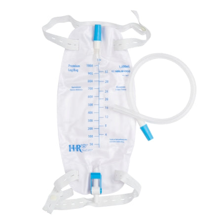 Urinary Leg Bag TruCath™ Premium Without Valve Sterile 1000 mL Vinyl / Flocked