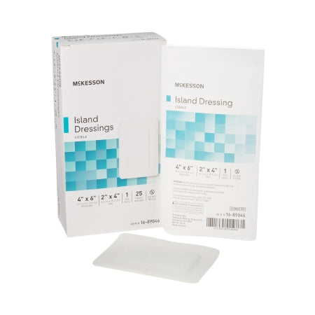 Island Dressing 4 X 6 Inch Rectangle Sterile