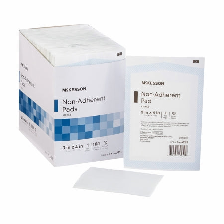 Non-Adherent Dressing 3 X 4 Inch Sterile 100 per Pack