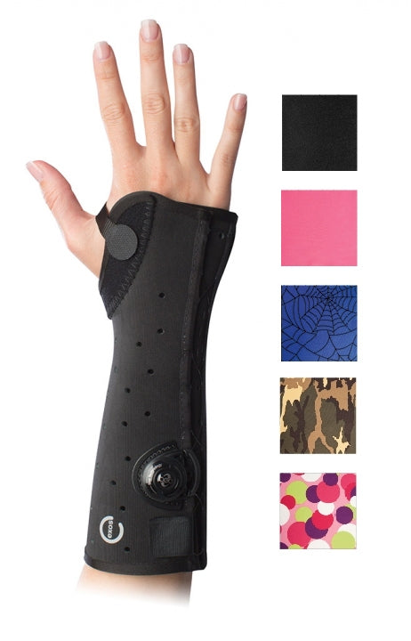 Short Arm Fracture Brace, Open Thumb Exos™ Boa® Lacing System Medium #312-52-1111