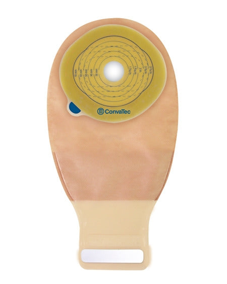 ConvaTec Ostomy Pouch Esteem™ 416733 + One-Piece System 12 Inch Length Pre-Cut 1-3/8 Inch Stoma Drainable