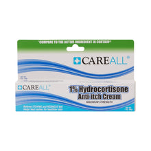 Load image into Gallery viewer, Itch Relief CareALL® 1% Strength Cream 1 oz. Tube #HYD1
