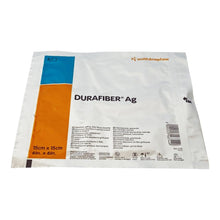 Load image into Gallery viewer, Smith &amp; Nephew Silver Gelling Fiber Dressing Durafiber Ag 6 X 6 Inch Square Sterile #66800572
