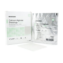 Load image into Gallery viewer, Silver Alginate Dressing McKesson 4 X 4-3/4 Inch Rectangle Sterile #3558
