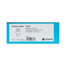 Load image into Gallery viewer, Coloplast Ostomy Pouch SenSura® 10481 Mio One-Piece System 11 Inch Length, Maxi Flat, Trim to Fit 3/8 to 2-1/8 Inch Stoma Drainable
