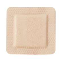 Load image into Gallery viewer, Foam Dressing McKesson 4 X 4 Inch With Border Film Backing Silicone Gel Adhesive Square Sterile #4843
