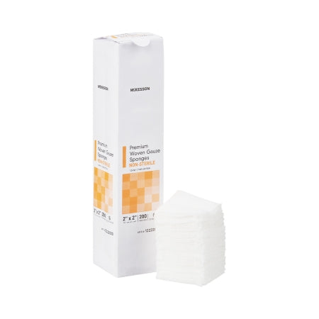 Gauze Sponge 2 X 2 Inch 12-Ply NonSterile 200 per Pack