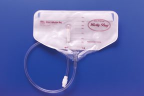 Urinary Drain Bag Belly Bag® Anti-Reflux Valve Sterile 1000 mL Vinyl