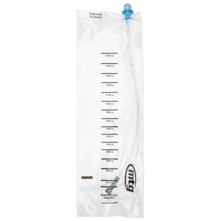 Intermittent Catheter Tray EZ-Protect™ Firm Straight Tip 14 Fr. Without Balloon Silicone