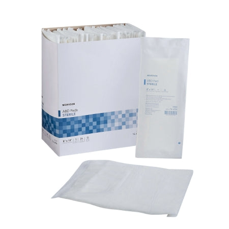 Abdominal Pad 8 X 10 Inch Sterile 1 per Pack