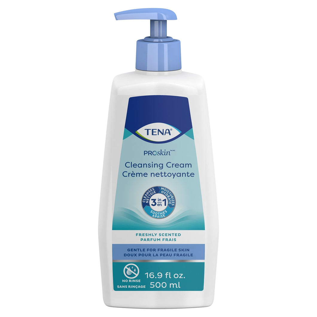 Rinse-Free Body Wash TENA® ProSkin™ Cleansing Cream Cream 16.9 oz. Tube Mild Scent