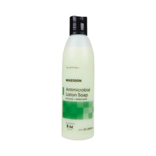 Load image into Gallery viewer, Antimicrobial Soap McKesson Lotion 8 oz. Bottle Herbal Scent
