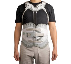 Aspen Back Orthosis Horizon™ 456 TLSO One Size Fits Most Buckle Closure / Hook and Loop Closure 24 to 50 Inch Waist Circumference Adult #993740