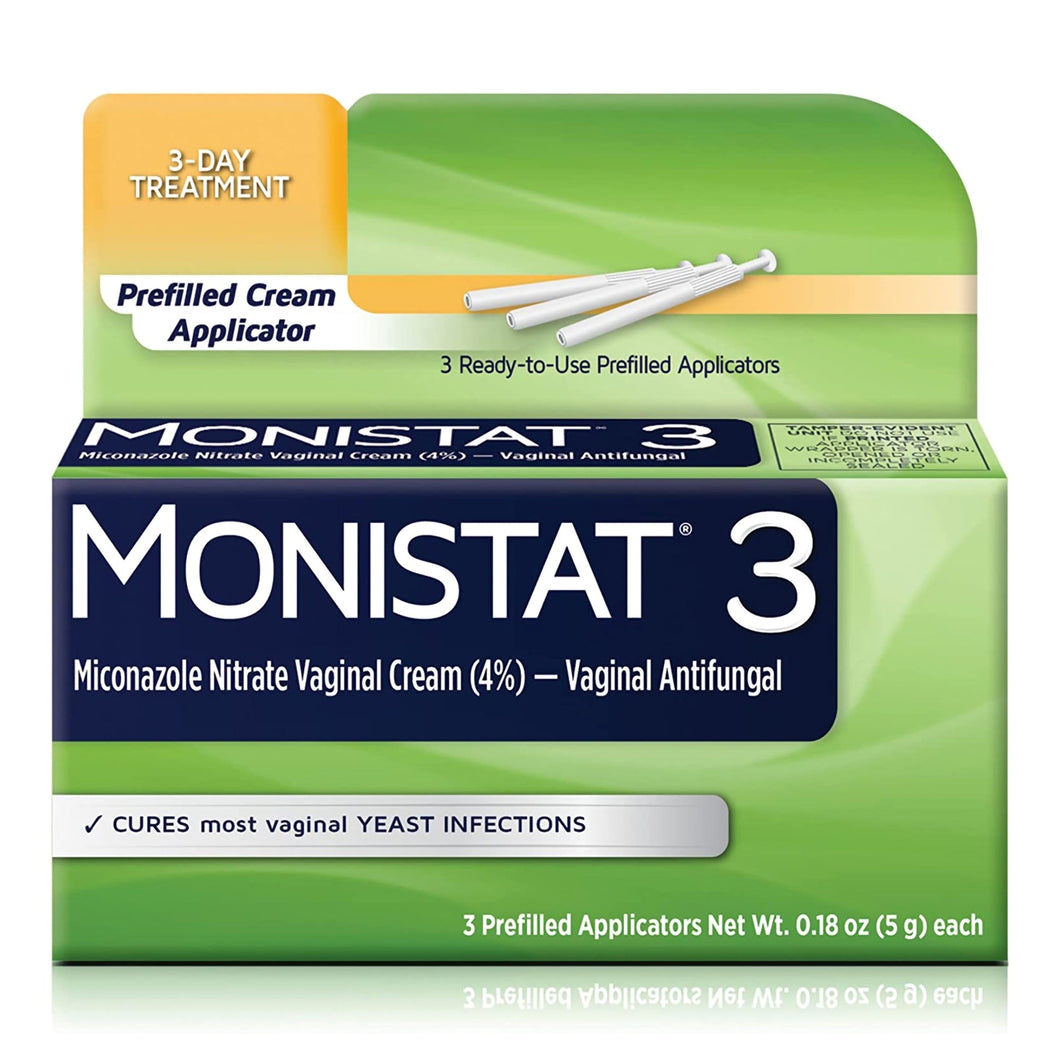 Vaginal Antifungal Monistat® 3 4% Strength Suppository 3 per Box Bottle #63736001518