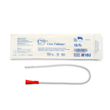 Load image into Gallery viewer, ConvaTec Urethral Catheter Cure Medical® Pocket Catheter Straight Tip Uncoated PVC 16 Fr. 16 Inch #M16U
