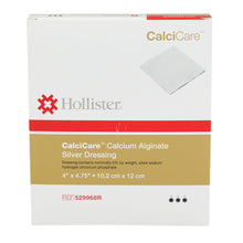 Load image into Gallery viewer, Hollister Silver Alginate Dressing CalciCare™ 4 X 4-3/4 Inch Rectangle Sterile #529968R
