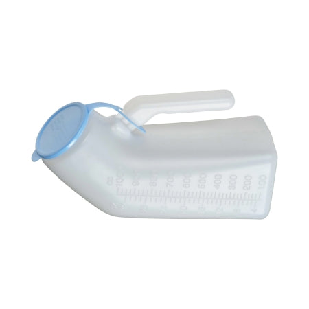 Male Urinal Nova 1 Quart With Closure Single Patient Use