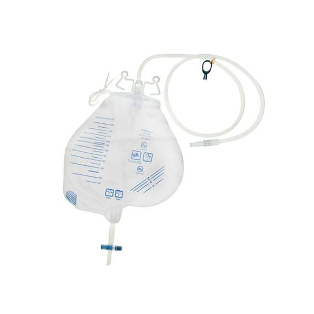 Amsino Urinary Drain Bag AMSure® Anti-Reflux Valve Sterile 2,000 mL #AS302