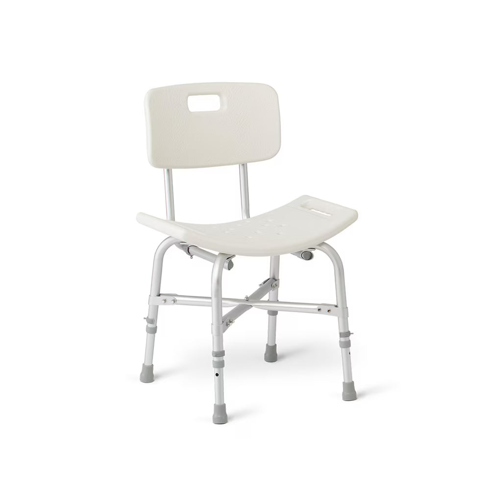Deluxe Bariatric Bath Bench with Cross-Frame Brace